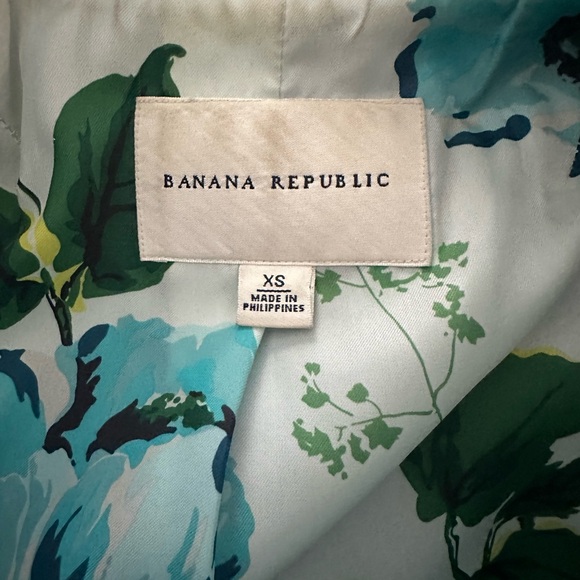 Banana Republic Vintage Teal Coat , XS - Picture 10 of 13